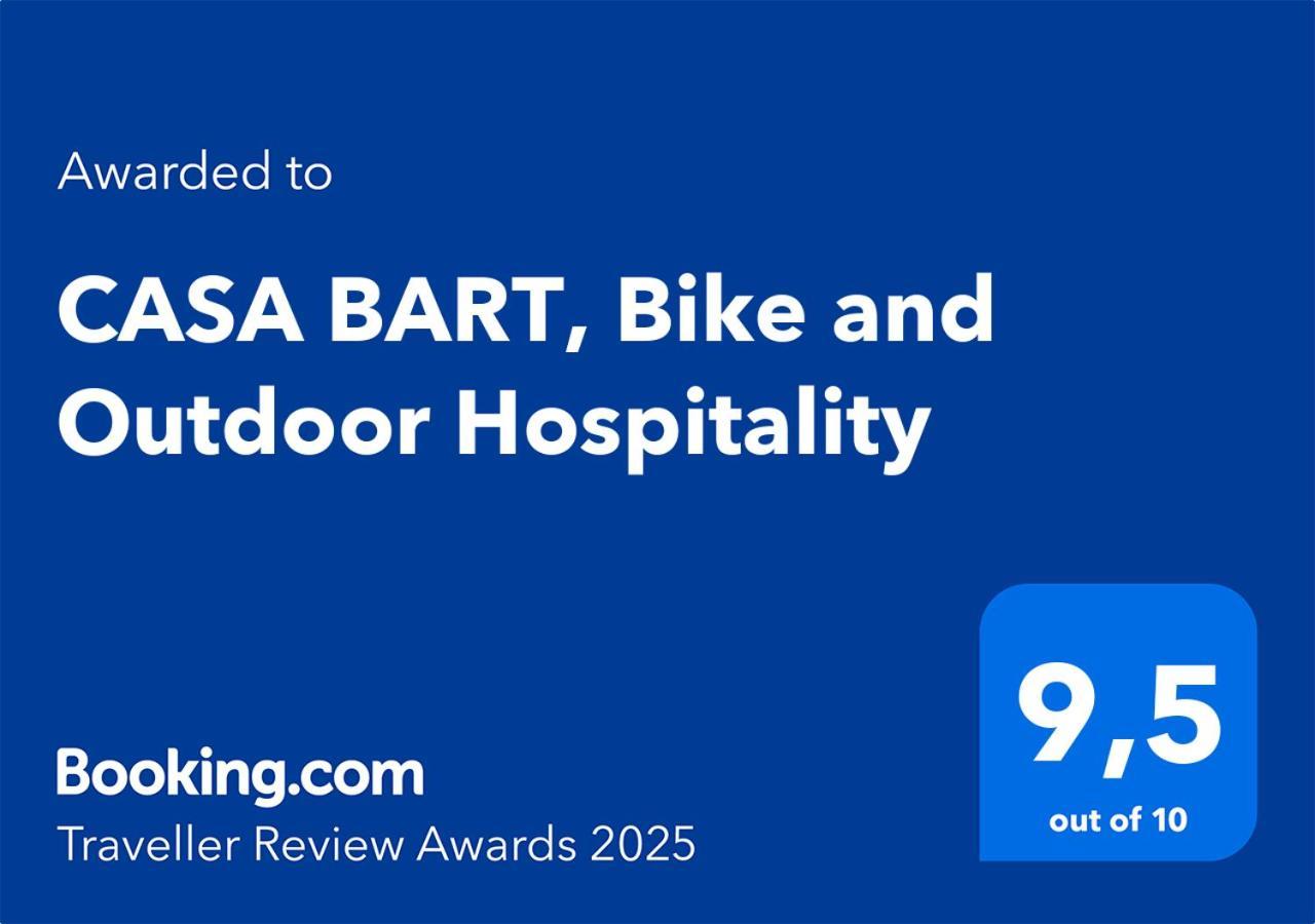 Hotel Casa Bart, Bike And Outdoor Hospitality Villar San Costanzo Exterior foto